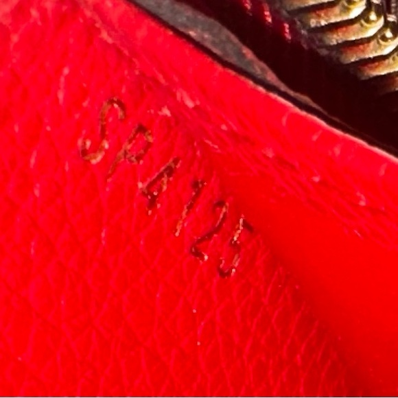 Louis Vuitton red Empreinte leather wallet- ALL INCLUSIVE and No Callouts - Picture 9 of 10